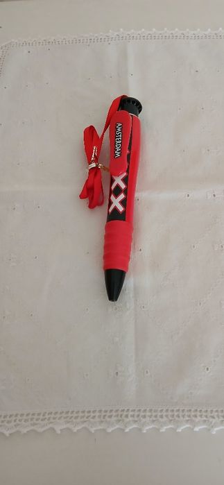 Esferográfica Lembrança de Amesterdam, nova