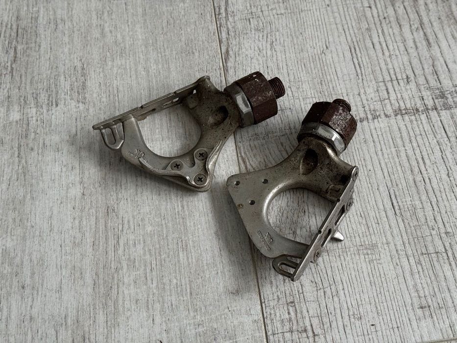 PP18	Pedały Shimano Dura Ace AX gruby gwint trójkąt przejściówki