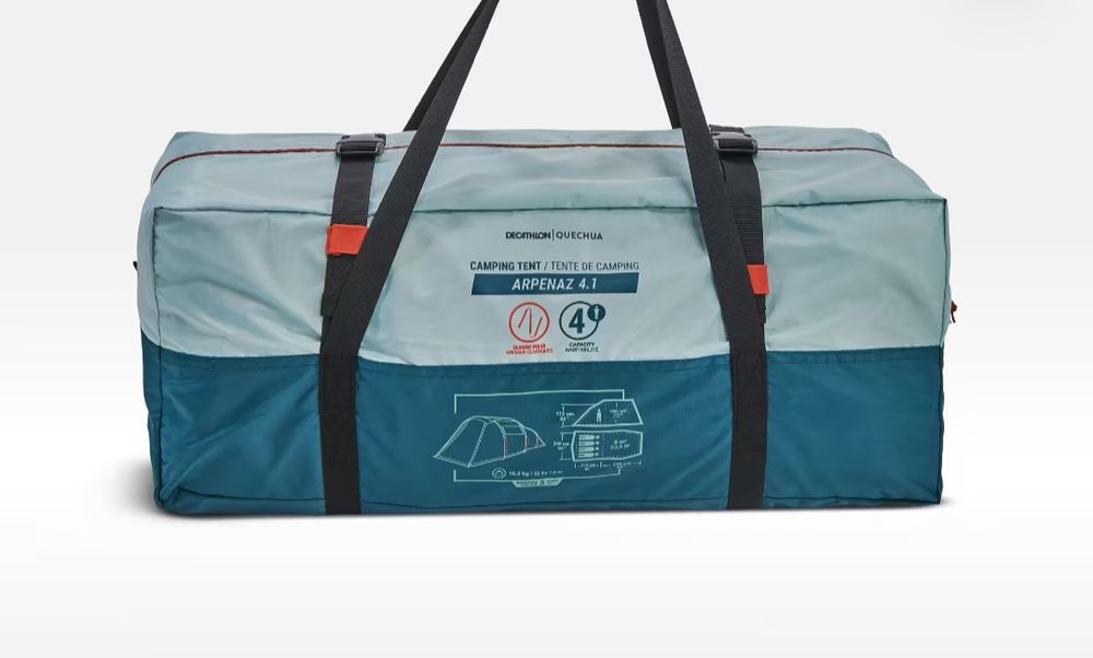Tenda para 4 px (como nova usada  2 vezes)