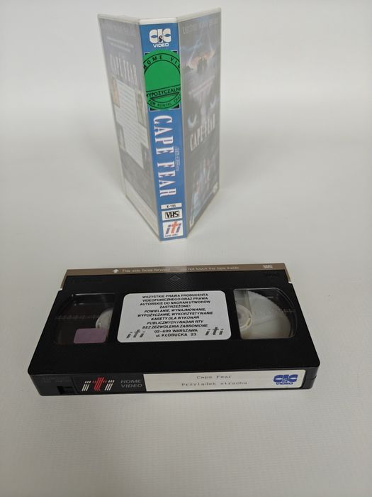 Cape Fear Przylądek Strachu film kaseta VHS PL