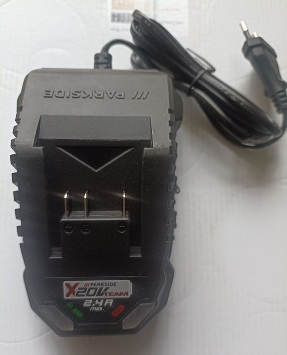 Carregador Parkside 20V 2,4 Ah