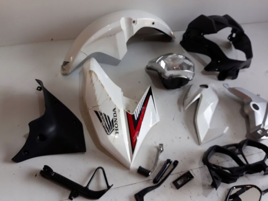 honda cb 125 f czasza owiewka lampa błotnik set