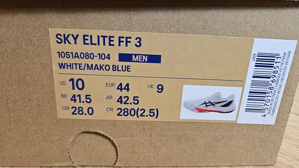 *NOWE* Asics SKY ELITE FF3 rozmiar 44