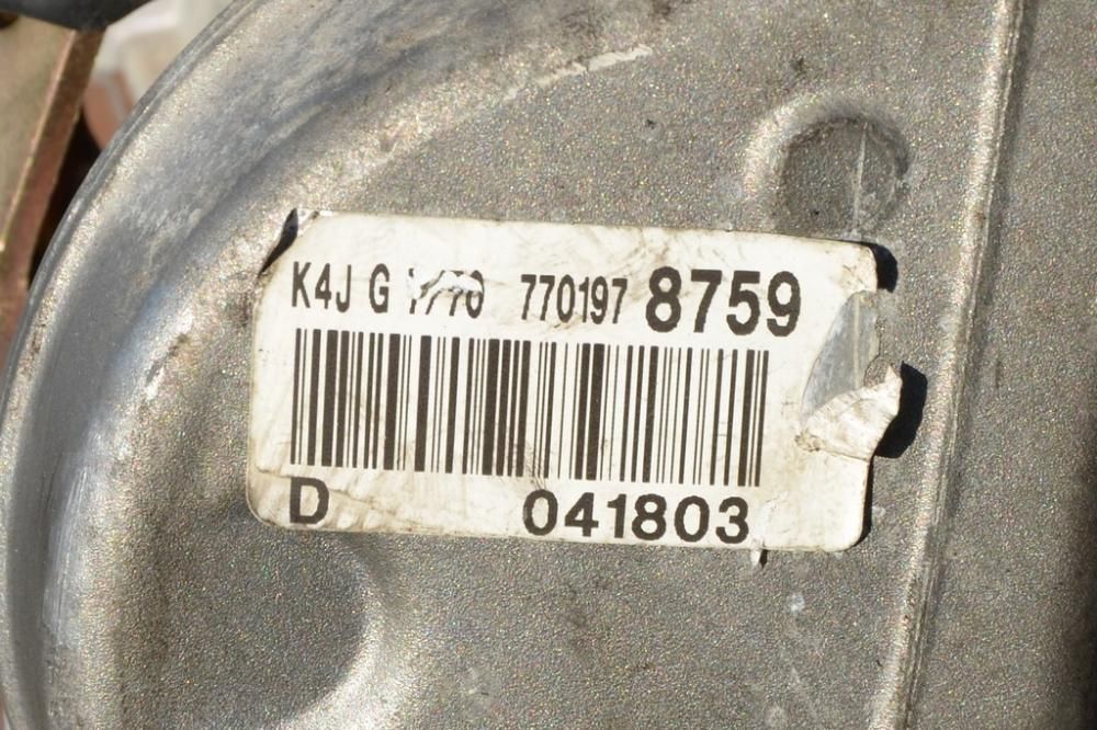 Silnik Renault Modus 1.4 16V Kod silnika: K4J