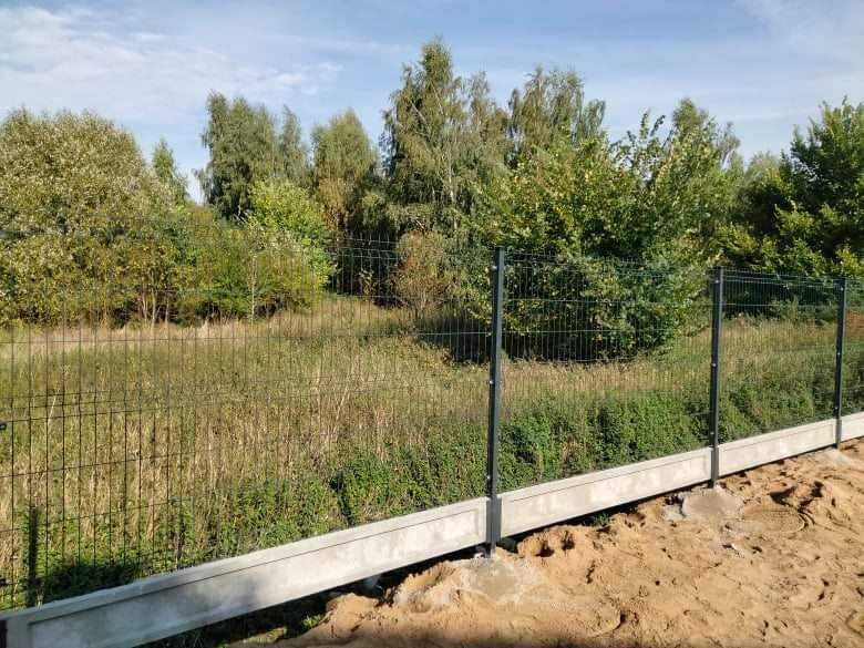 Ogrodzenie panelowe Panele ogrodzeniowe 3D Słupki Podmurówka PRODUCENT