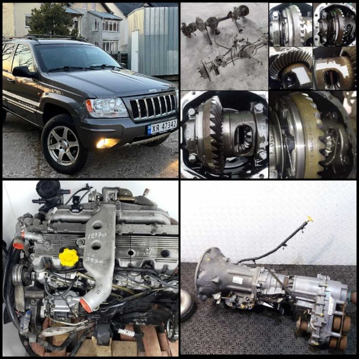 Двигун Jeep Grand Cherokee WJ 3.1 1999/2005 Розборка
