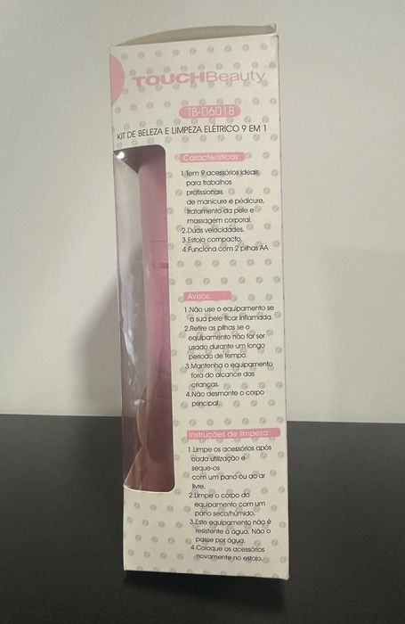 Kit de Beleza e Limpeza Elétrico 9 em 1 Novo