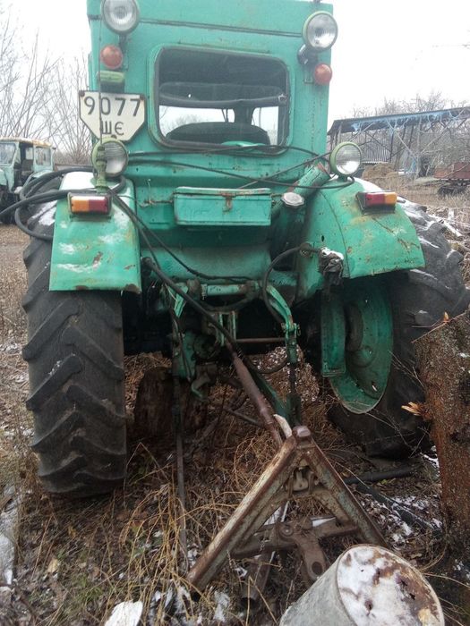 Трактор Т40 с прицепом