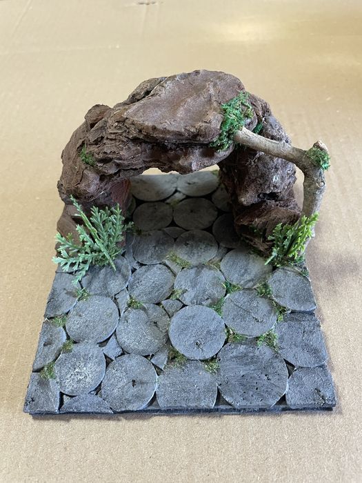 Diorama Artesanal – Arco de Pedra / Entrada de Caverna