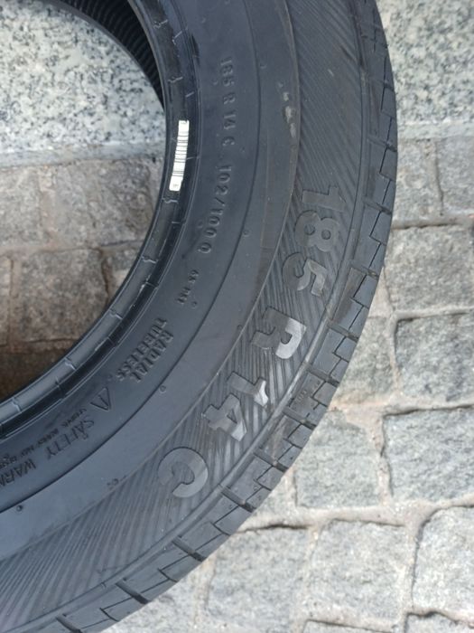 4 pneus 185 r14C barum