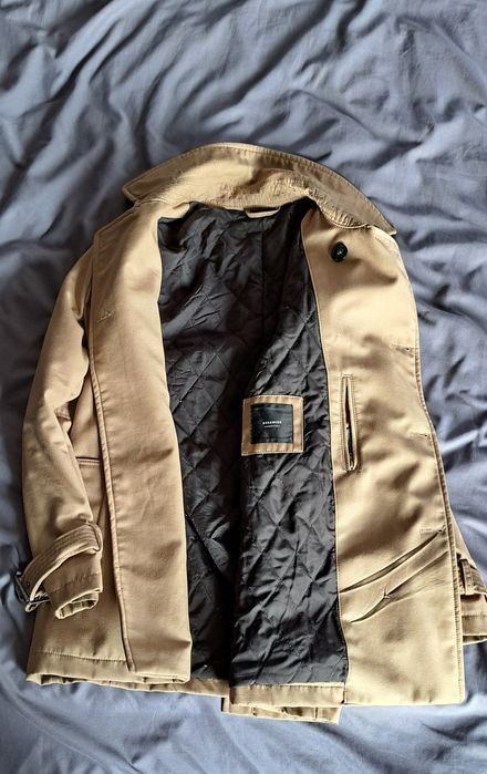 Płaszcz męski kolor Camel