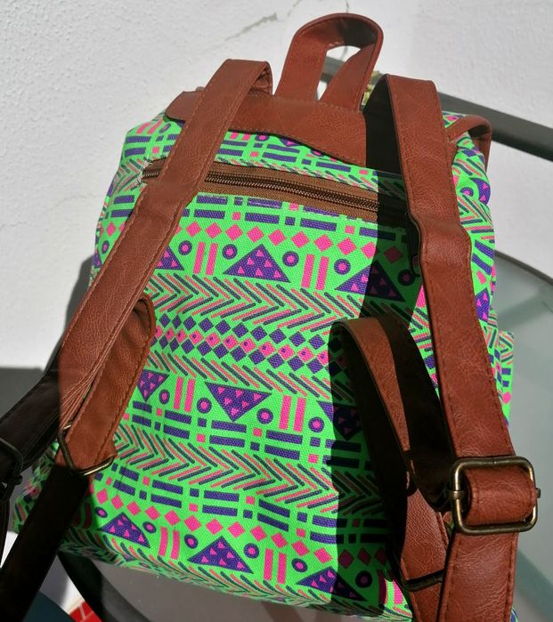 Mochila em Tecido "Tribal" (NOVA)