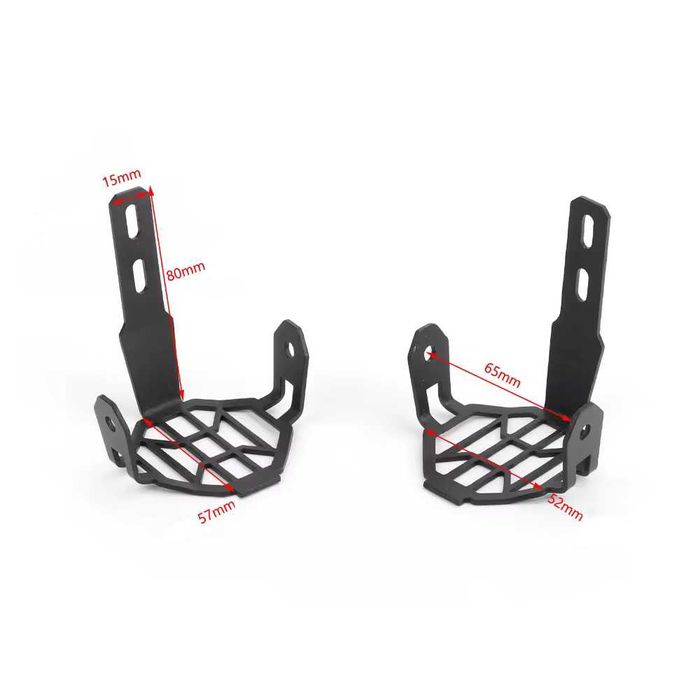 Faróis auxiliares homologados E9 - 40W LED para moto