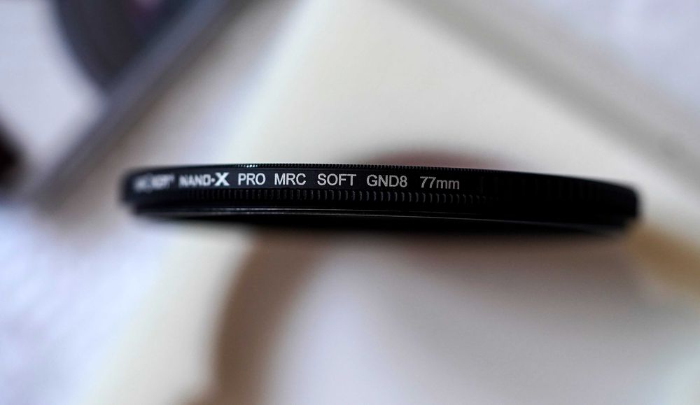 Filtr półowkowy szary GND 8 K&F Koncept 77mm