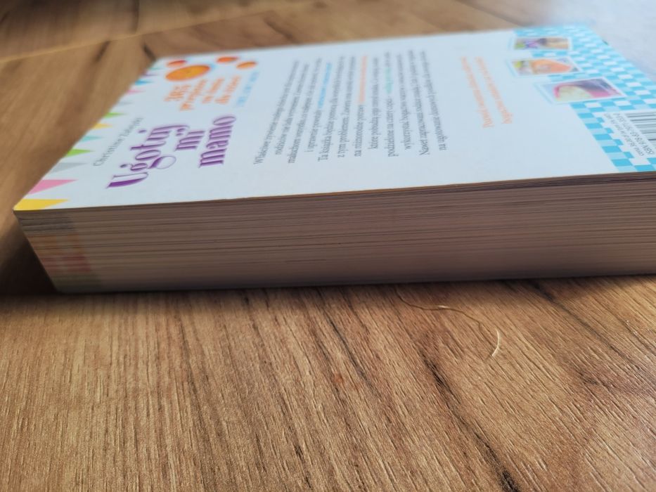 Ugotuj mi mamo Zalejski książka z przepisami dla niemowląt