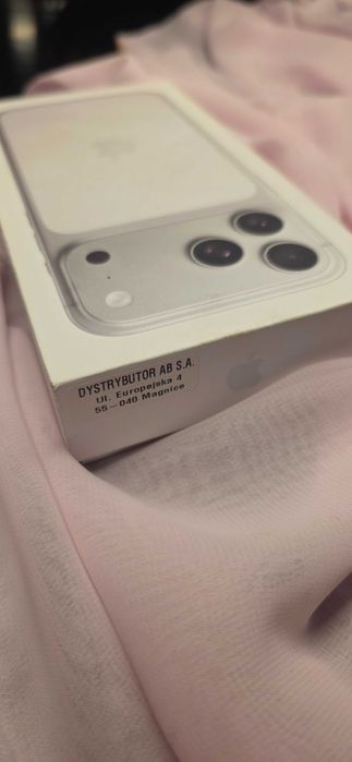 iPhone 17 pro max 256Gb nówka, kilkudniowy. Z Ispotu.