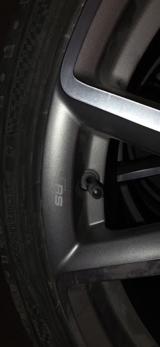 Диски оригінал Ауді, RS, R19 з літніми шинами Continental  245/35