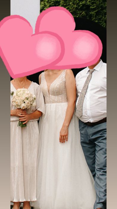 Piękna suknia ślubna