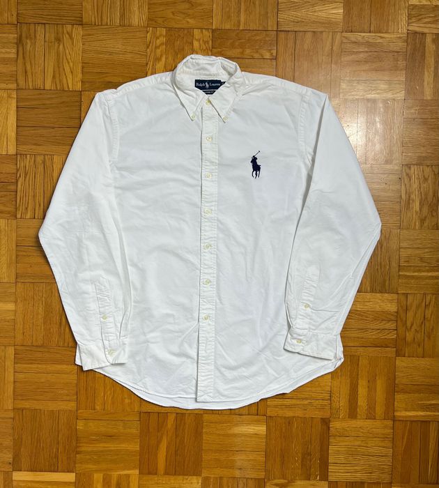 Koszula Polo Ralph Lauren Big Pomy White Cotton