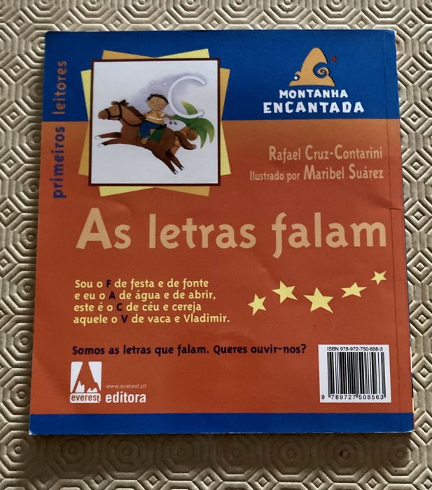 Livro “As letras falam”