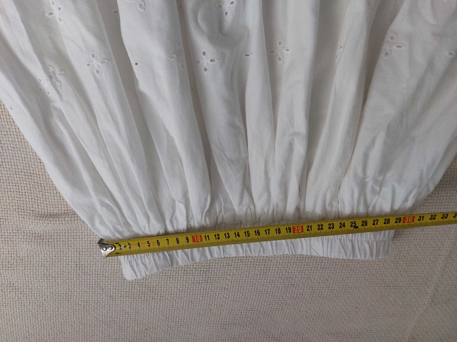 Spódniczka z haftem biała 146cm Reserved