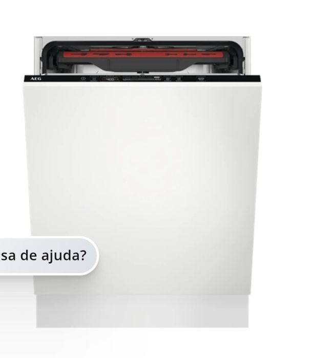 Máquina de lavar encastre AEG