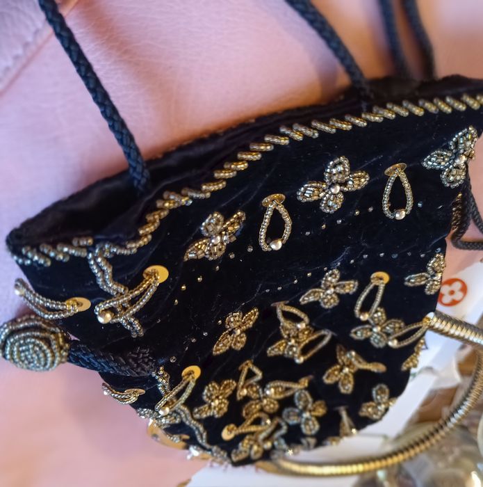 Torebka sakwa ręcznie robiona