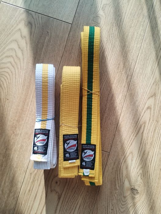 Pasy do taekwondo
