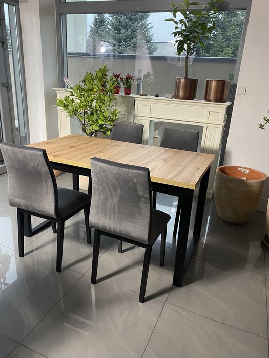 PROMOCJA,Stół LOFT 140/180 cm,Rozkładany