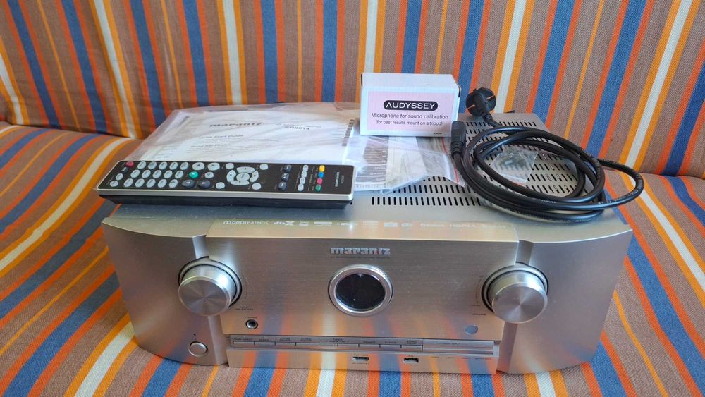 Amplituner Kina Domowego Marantz SR 5014 system 7.2 srebrny