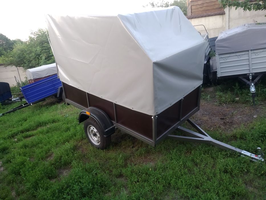 Причеп 2,5*1,3*1,85!  Виробництво! Тенты ПВХ пошив!