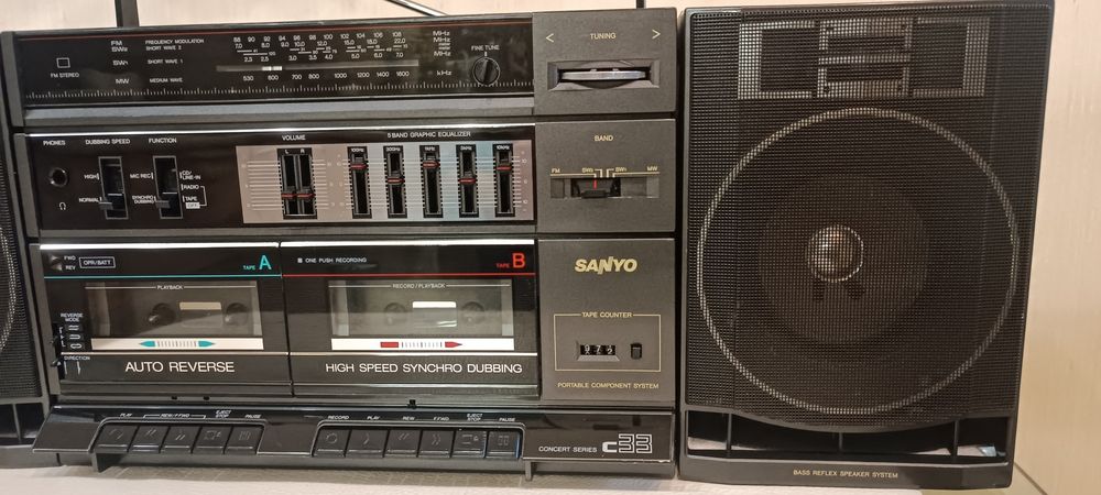 Магнитола Sanyo C-33k