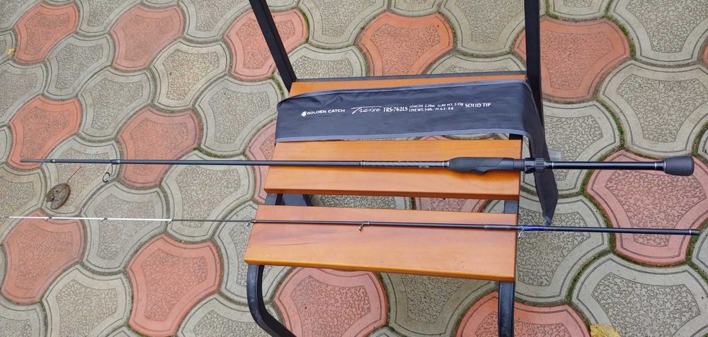 Спиннинг Golden Catch Traise TRS-762LS 2,29м 2-15г