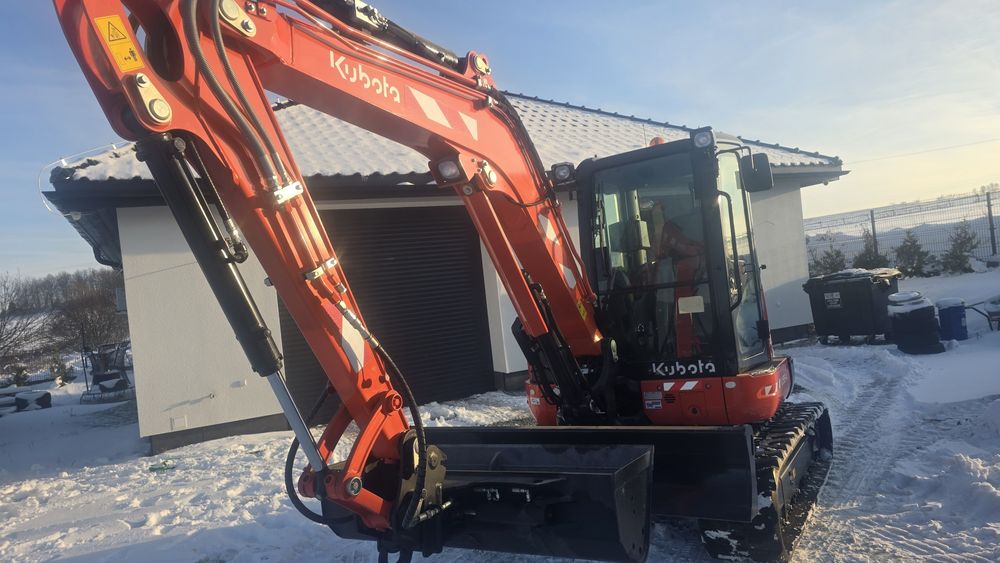 Koparka Kubota U55 Klima 2,6 mtg Nowa!