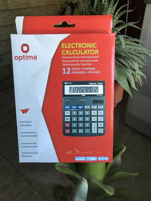 Калькулятор optima 75505