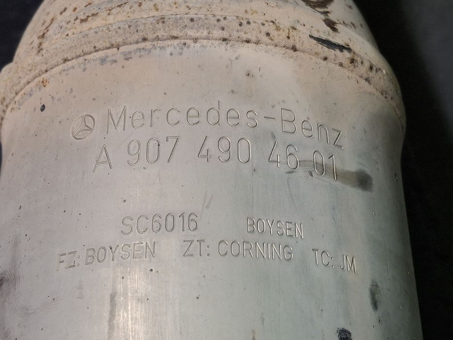 Panela de escape MERCEDES-BENZ Sprinter 3,5-t (907, 910)