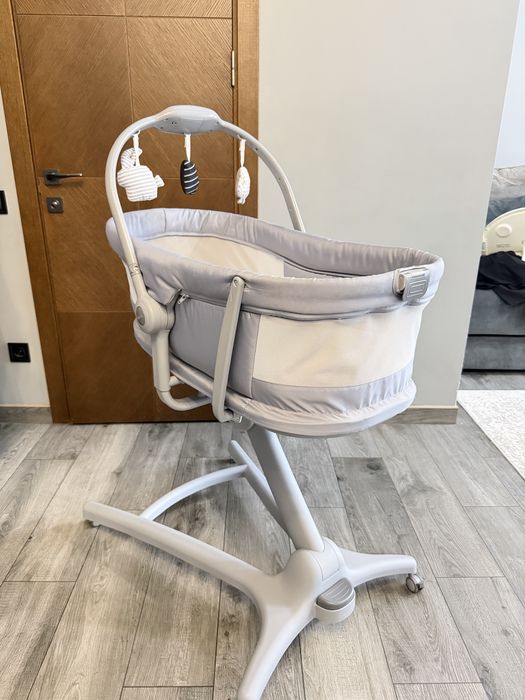 Chicco Baby Hug + матрац+ годувальний столик
