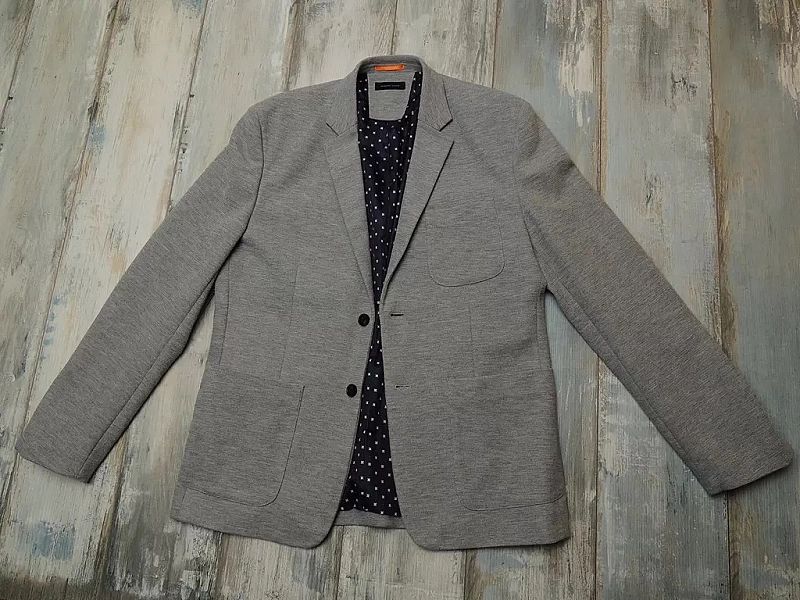 Selected Wave Blazer Marynarka Męska Slim Premium