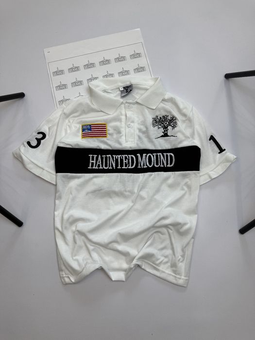 Haunted mound ポロシャツ M Haunted Mound Polo T shirt / Sematary Ghost Mountain Merch usa