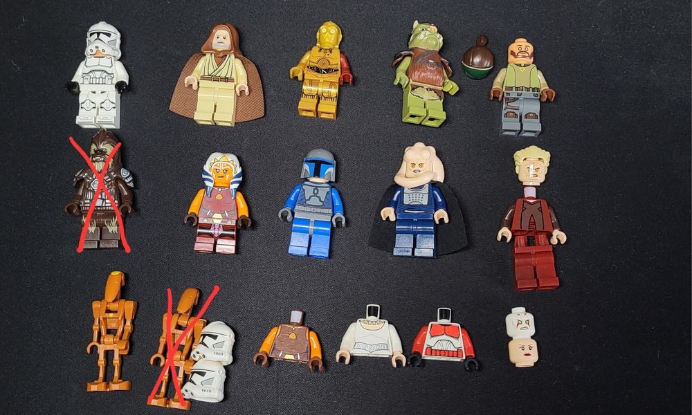 Lego Star Wars фигурки оригинал