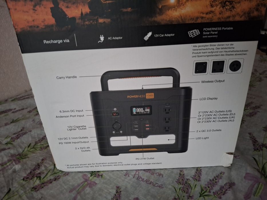 Електростанція Powernеs- 1600Bт, пік-3000Вт. ціна-29950гр. Нова