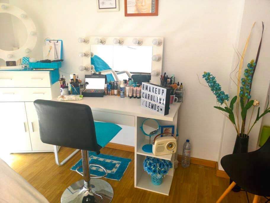 Espelho camarim/maquilhagem