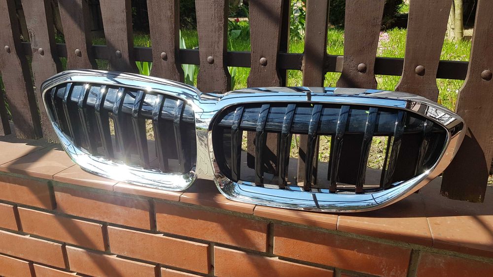 BMW 3 G20 G21 grill nerki oryginał chrom