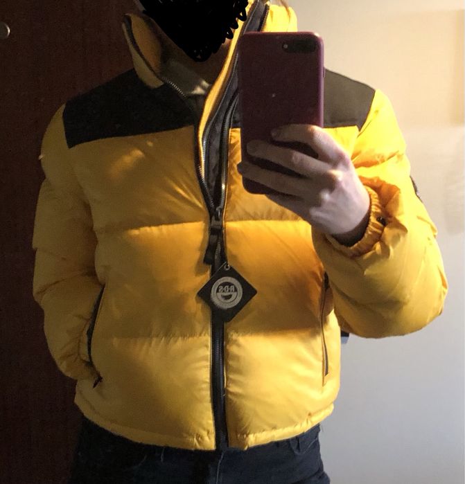 SuperDry 38 M żółta puchowa nowa z metkami