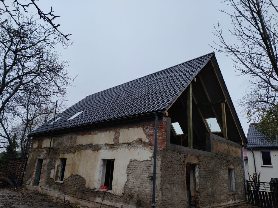 Altany Domki Więźba i Pokrycia dachowe, naprawy , podbitka,rynny. Domy