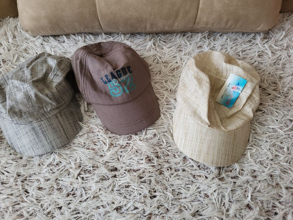 Czapki chlopiece 57,58