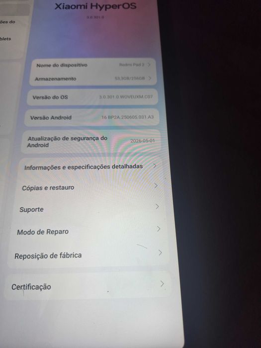 Tablet Xiaomi redmi pad 2