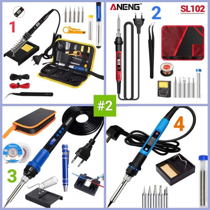 Набор для пайки. Паяльник.