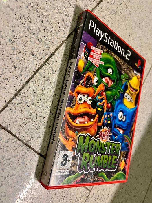Buzz Junior :Monster Rumble (Zabawy Potworów) (Playstation 2)po polsku