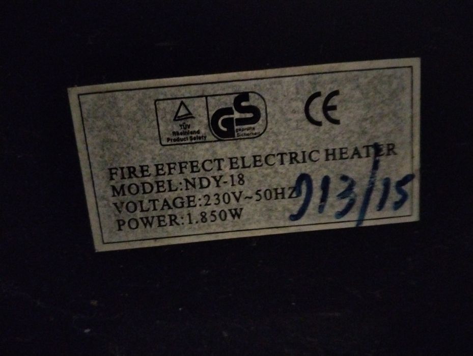 Vendo Lareira Eléctrica - Aquecedor 1850W